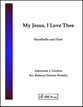 My Jesus, I Love Thee Handbell sheet music cover